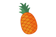 Pineapple Vector Icon, an Icon by Pexelpy (Thumbnail 1 of 2)