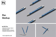 Pen Mockup, a Pens & Pencil Mockup by graphicsecond (Thumbnail 1 of 9)