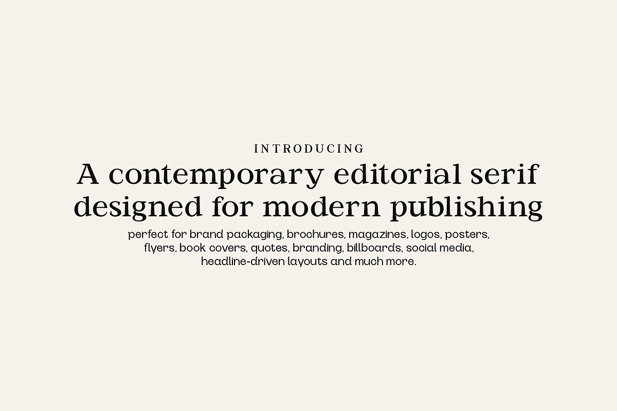 Jenbior - A Modern Editorial Serif, a Serif Font by Valentino Vergan (Photo 2 of 14)