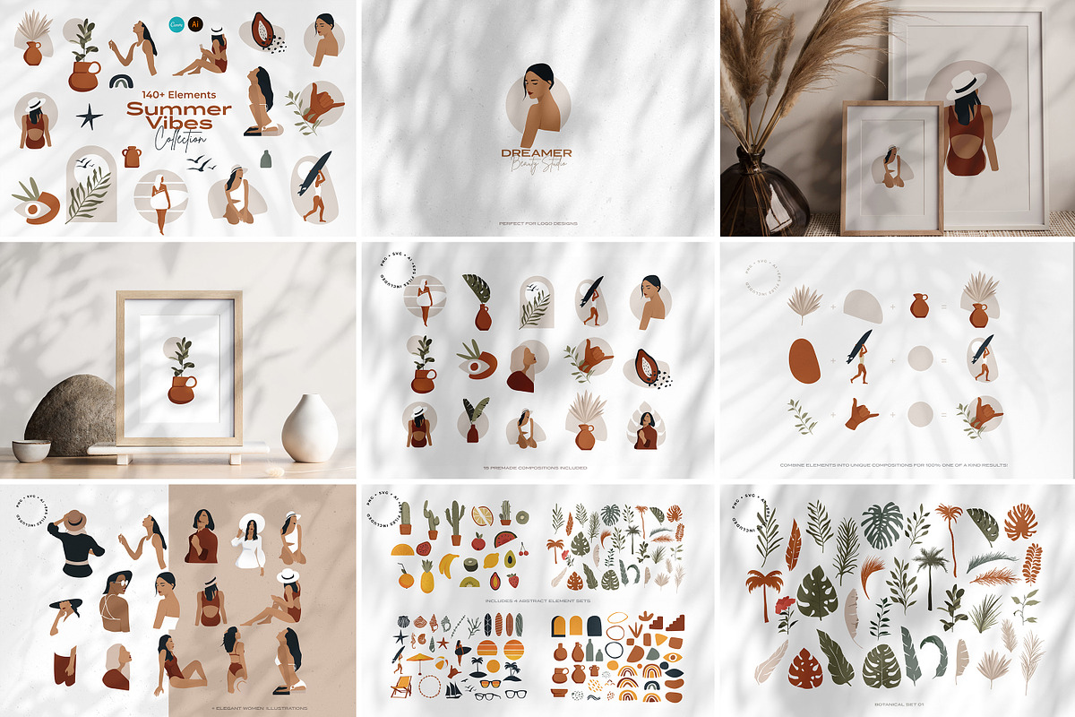1000+ Abstract Illustration BUNDLE, a Graphic by AndrewPixel (Photo 4 of 11)