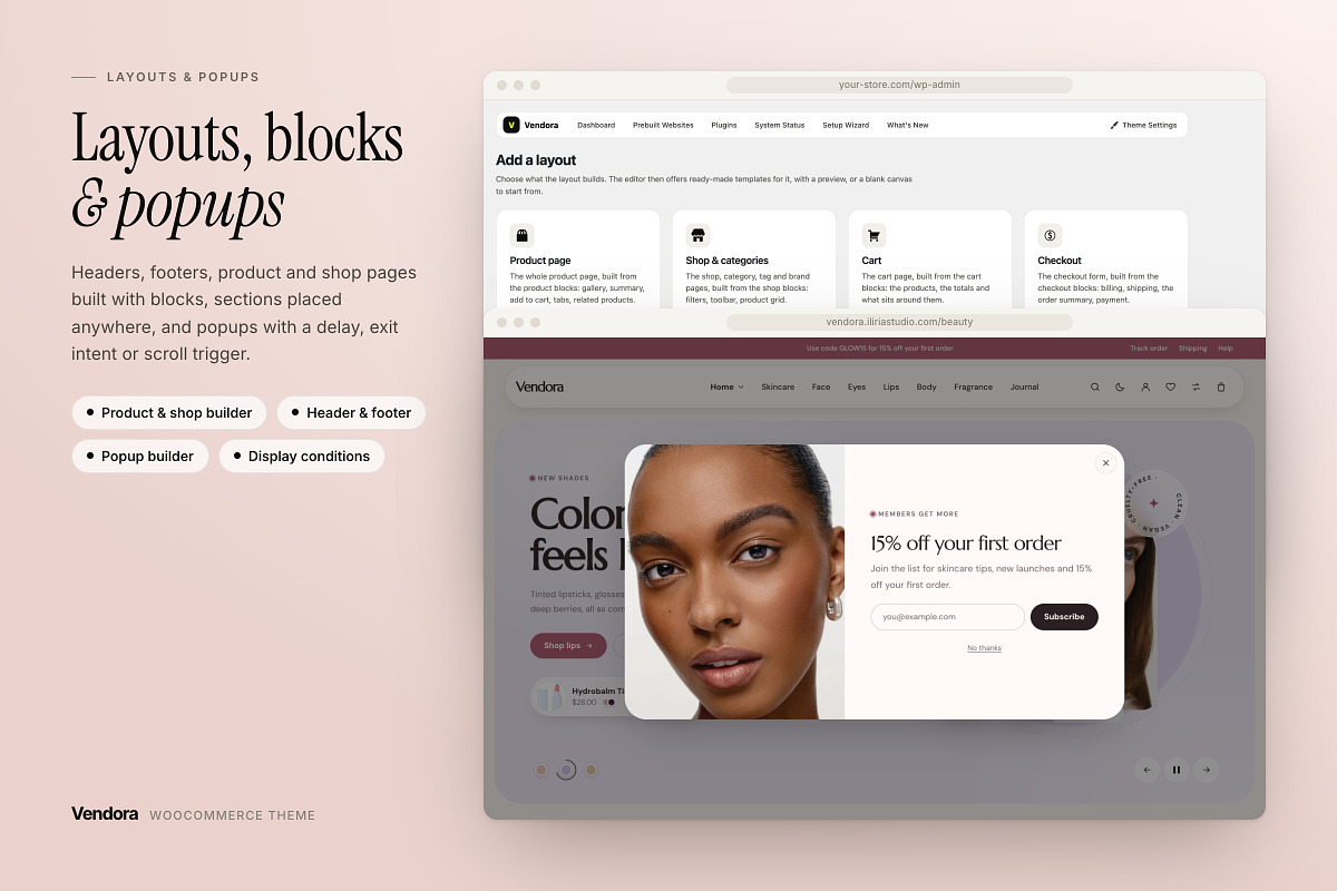 Vendora - WordPress Theme, a WordPress Template by Deck Atelier (Photo 16 of 17)