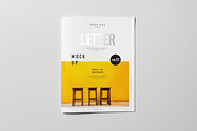 US Letter Brochure Mock-up 2, a Books & Magazine Mockup by Yogurt86 (Thumbnail 9 of 11)