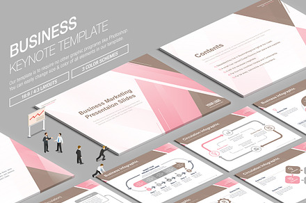 Business Keynote Template vol.18