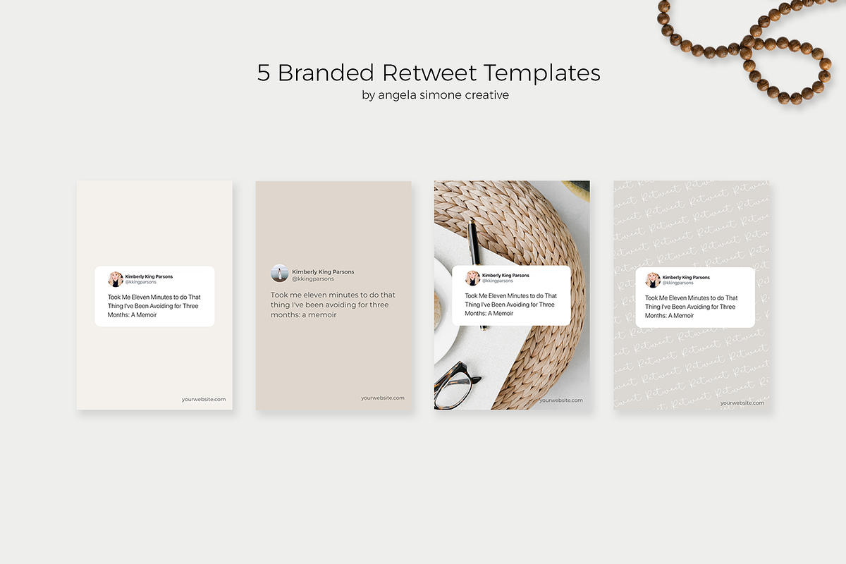 Pinterest Content Marketing Template, a Social Media Template by angela simone creative (Photo 14 of 22)