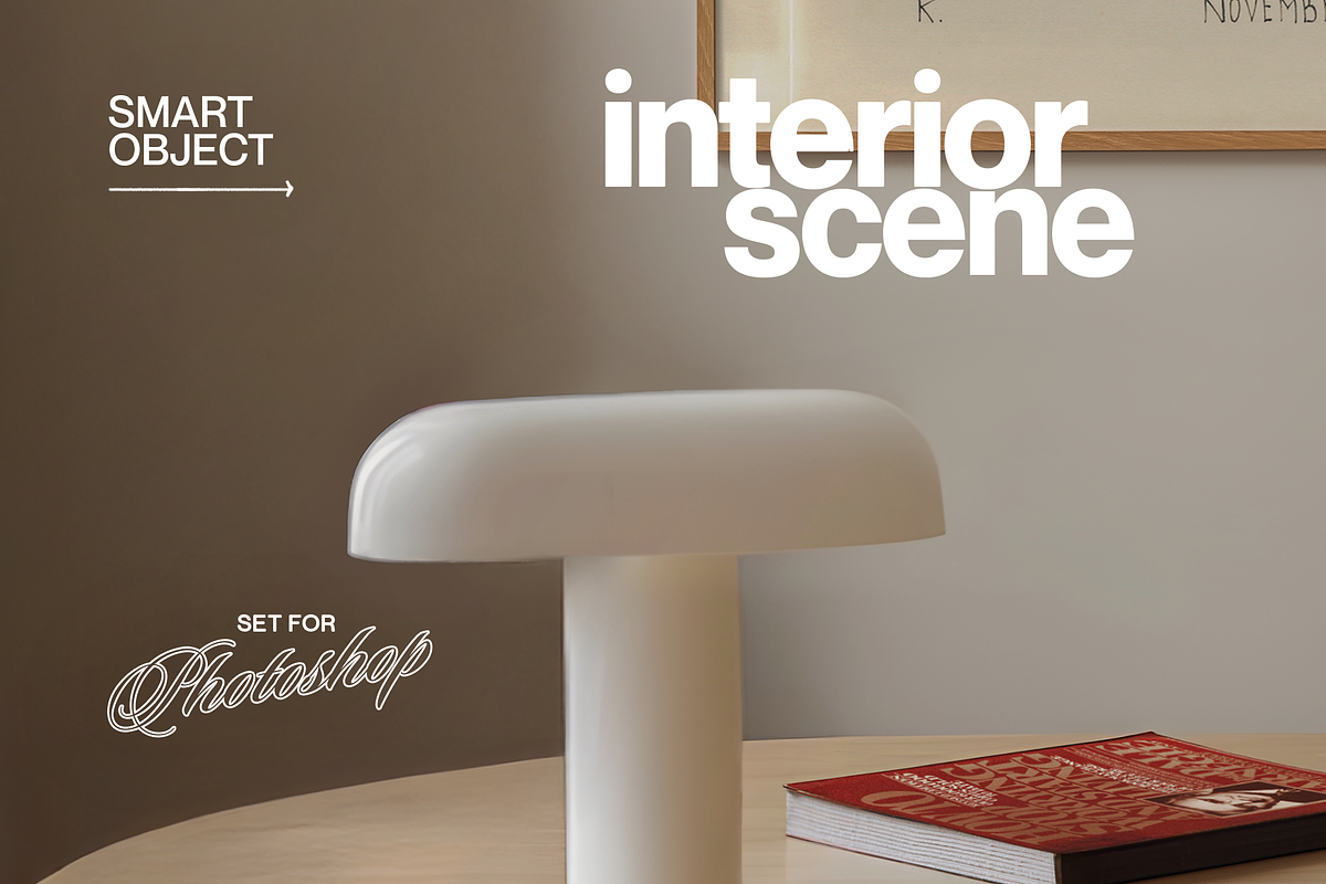 DIN A Landscape Interior Mockup, an Advertising Mockup by WasMockups (Photo 5 of 6)