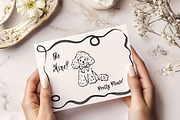 Whimsical Love Line Art Illustration, an Object Graphic by Essentially Nomadic (Thumbnail 5 of 7)