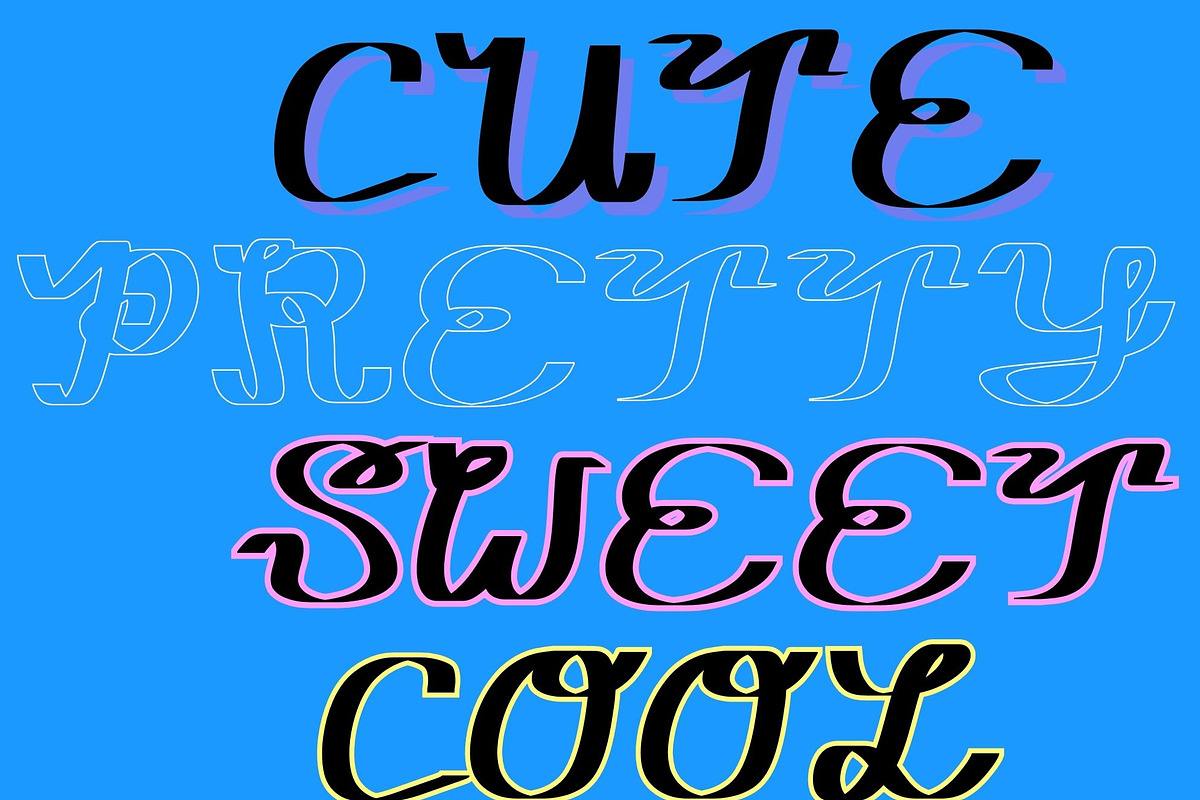 SWIRL a hand-drawn script, a Script Font by Eryn Rose Design (Photo 15 of 22)