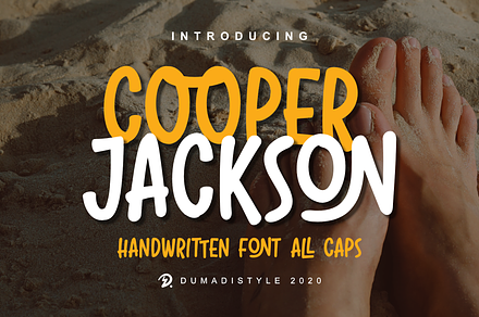 Cooper Jackson, a Script Font by Dumadistyle