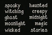 Midnight Spell - Witchy Font, a Sans Serif Font by Mockmenot (Thumbnail 5 of 8)