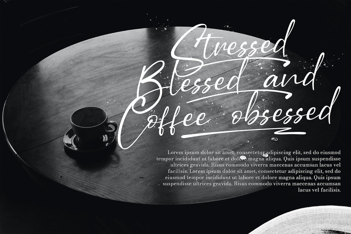 Stringlabs Script - Handwritten Font, a Script Font by StringLabs (Photo 3 of 13)