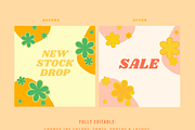 Holy Funk Instagram POST Templates, a Social Media Template by Hell Yeah Designs (Thumbnail 4 of 6)