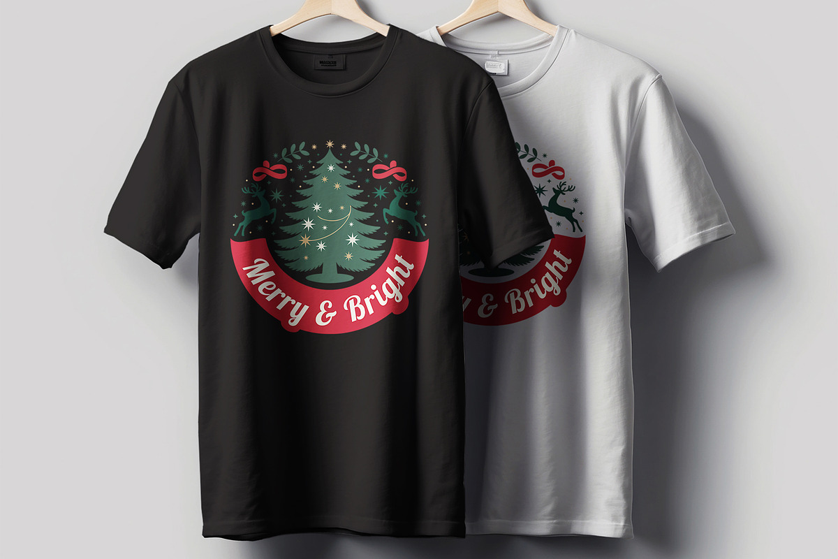 Merry Christmas Tshirt Template
