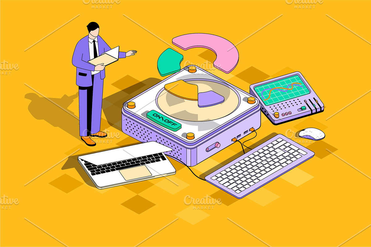 Isometric Web Concepts, a Templates & Theme by alexdndz (Photo 5 of 21)