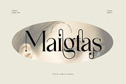 Sattins Ligature Serif Typeface, a Serif Font by Humaira_std (Thumbnail 6 of 13)