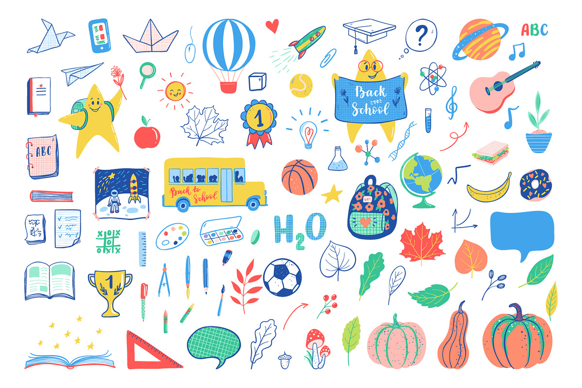 90 Back to school elements, an Education Illustration by Midstream (Photo 1 of 4)