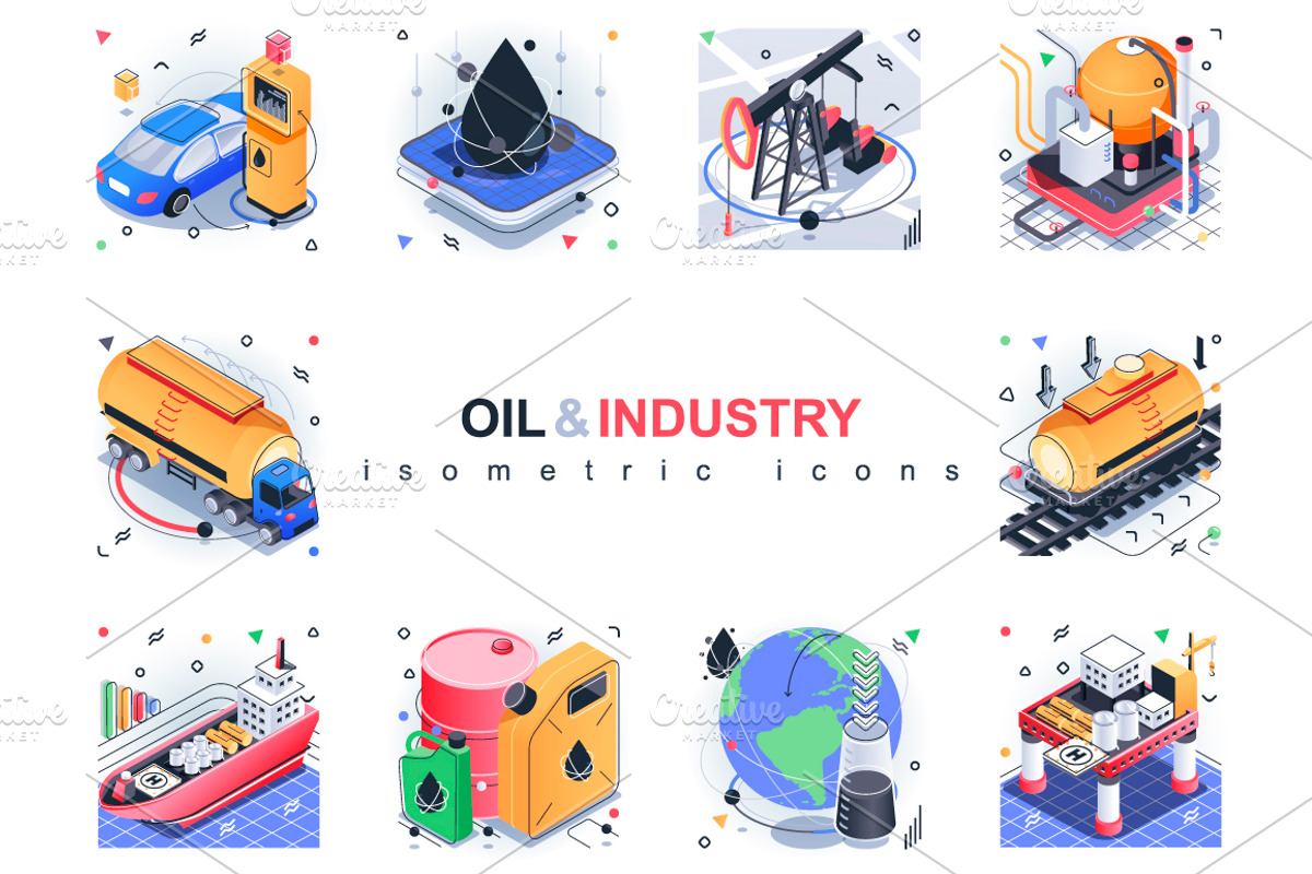 Conceptual Isometric Icons, a Solid Icon by alexdndz (Photo 7 of 11)