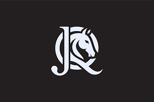 JQ or QJ logo and icon design