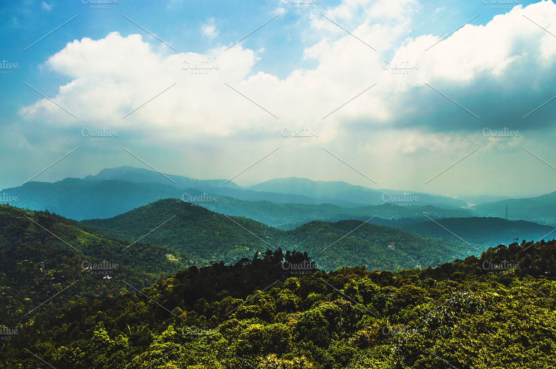 Beautiful Mountains and Clouds, a Nature Photo by Shots By RC