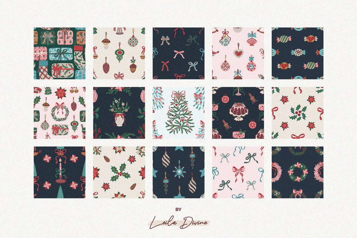 Hand Drawn Christmas Collection, an Object Graphic by Leila Divine (Photo 19 of 22)