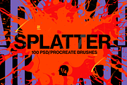 Splatter Brush, a Brush Add-On by Headquarters (Thumbnail 1 of 3)