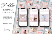 Beauty Instagram Templates, Skincare, a Social Media Template by Cosmic Design (Thumbnail 5 of 9)