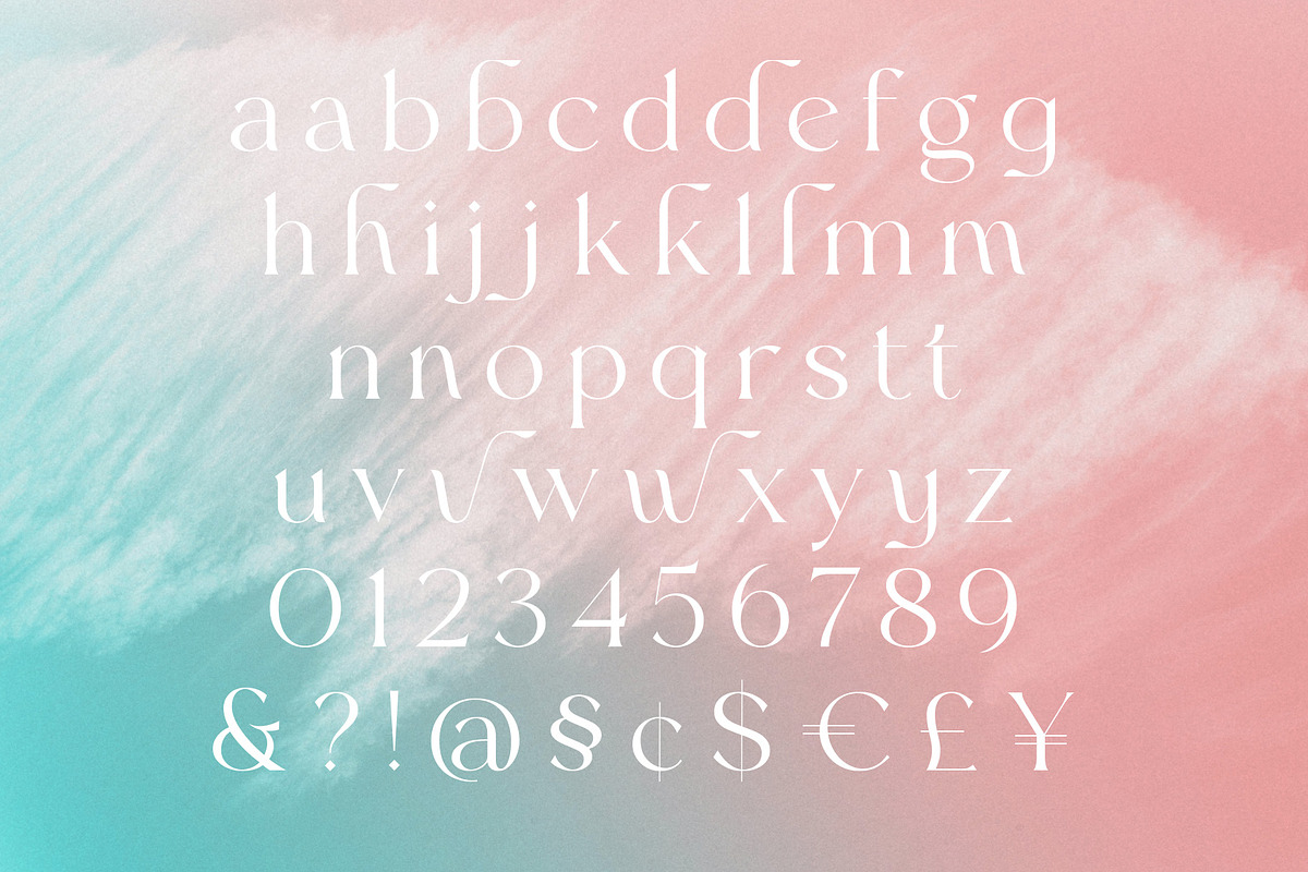 CHLARA | Modern Ligature Serif, a Sans Serif Font by Krismagraph (Photo 10 of 12)