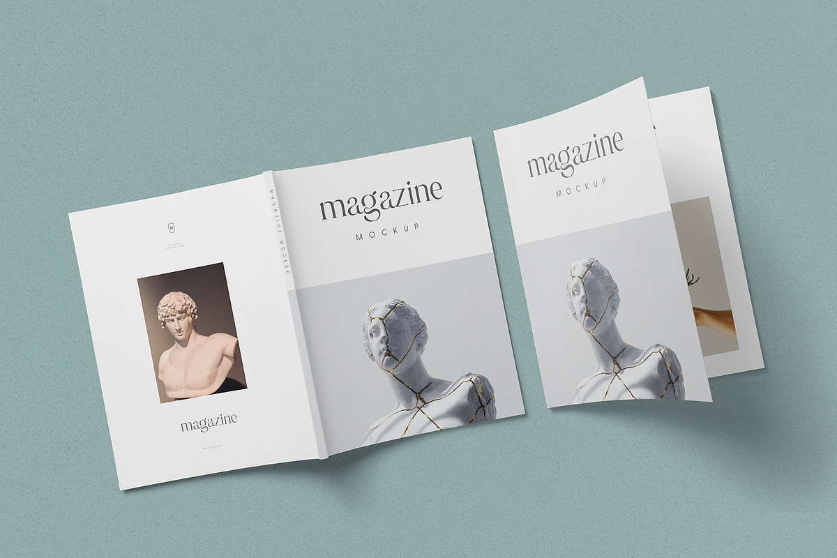 Magazine Mockup, a Product Mockup by ZippyPixels (Photo 4 of 6)