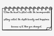 Happy Day, a Handwritten Font by InermediaSTUDIO (Thumbnail 7 of 8)
