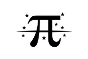 Math Pi Symbol Typography Bundle, an Education Illustration by Designer_Momina (Thumbnail 9 of 16)