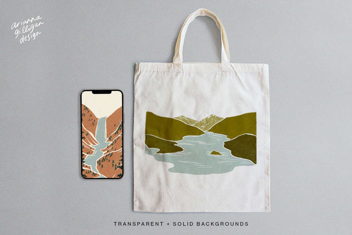 National Parks & Mountain Ranges, an Illustration by Drawn By Arianna (Photo 4 of 4)