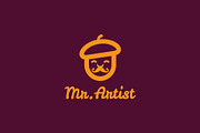 Mr Artist - Mascot Logo, a Branding & Logo Template by ashenterprise (Thumbnail 3 of 3)