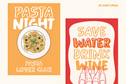 Twisty Display Font Duo, a Font by Haps Space (Thumbnail 2 of 8)