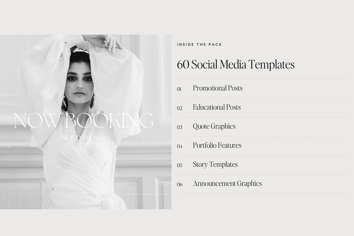 60 Instagram Templates | Canva Set, a Social Media Template by Adam and Grace (Photo 8 of 23)