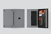 Laptop Business Card - Creative Dir., a Business Card Template by TheFeture (Thumbnail 2 of 5)
