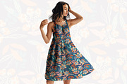 Polka Floral Seamless Pattern, a Pattern Graphic by StudioGlouna (Thumbnail 3 of 9)