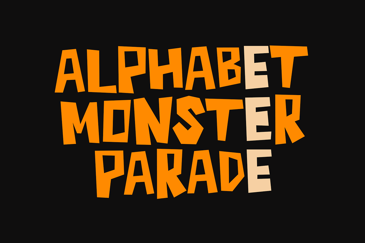Cutzilla – Playful Display Font, a Font by alphArtype (Photo 2 of 10)
