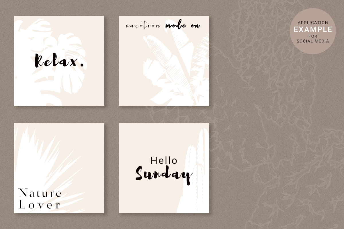 Abstract Botanic Collection, a Texture Graphic by Luna Sonego Design (Photo 3 of 7)