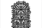 50 Floral French Window Ornament, a Decorative Illustration by Amazin_art (Thumbnail 23 of 35)