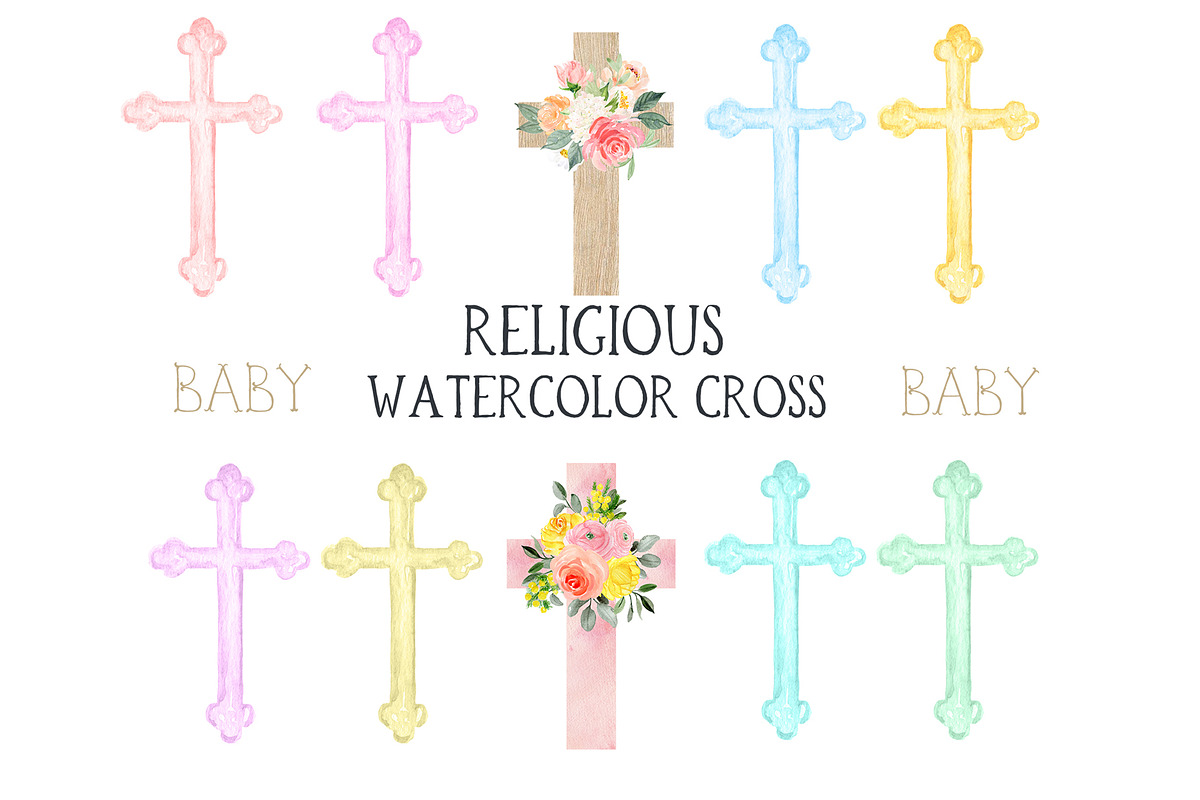 Baby Crest Creator Watercolor, an Illustration by LABFcreations (Photo 16 of 32)