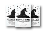 Witch Hat Halloween Invitation, an Invitation Template by ForeverPrint (Thumbnail 5 of 6)