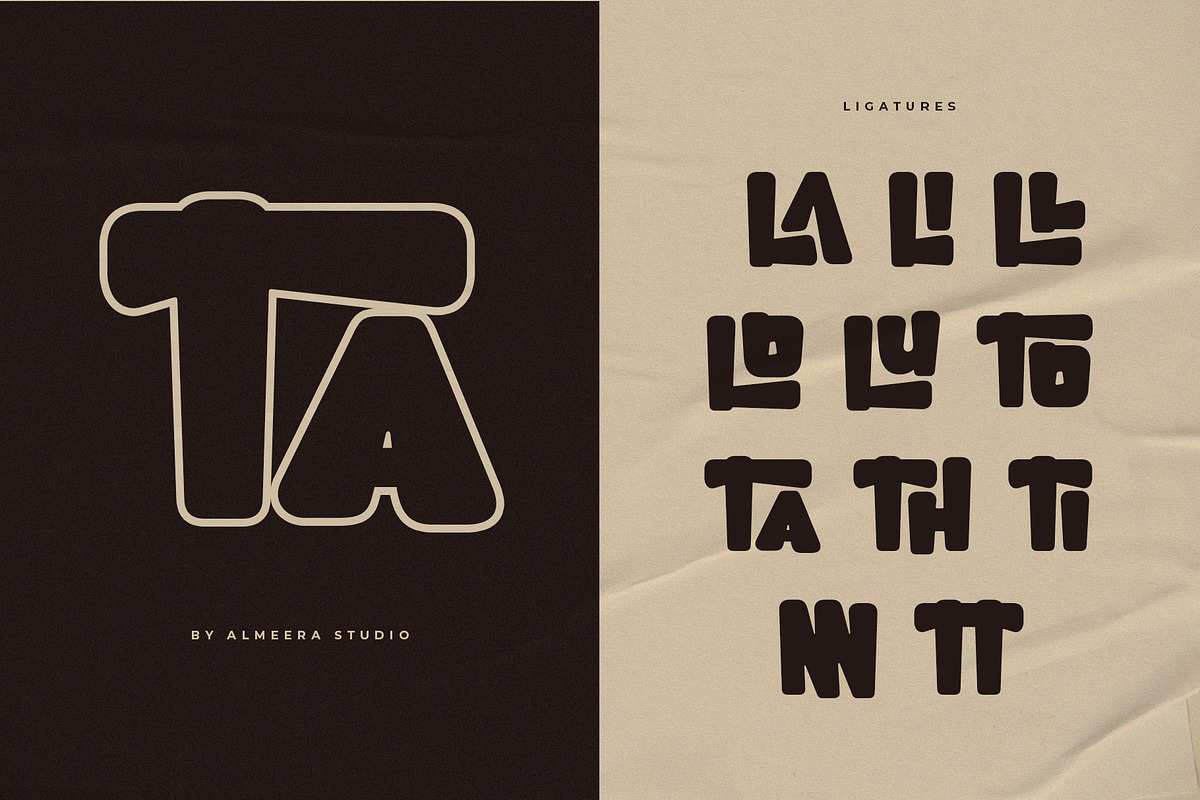 Chocoland – Modern Display Font, a Sans Serif Font by Almeera Std (Photo 10 of 10)