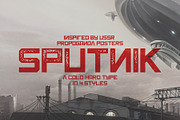 Sputnik Typeface, a Sans Serif Font by Tugcu Design Co. (Thumbnail 1 of 4)