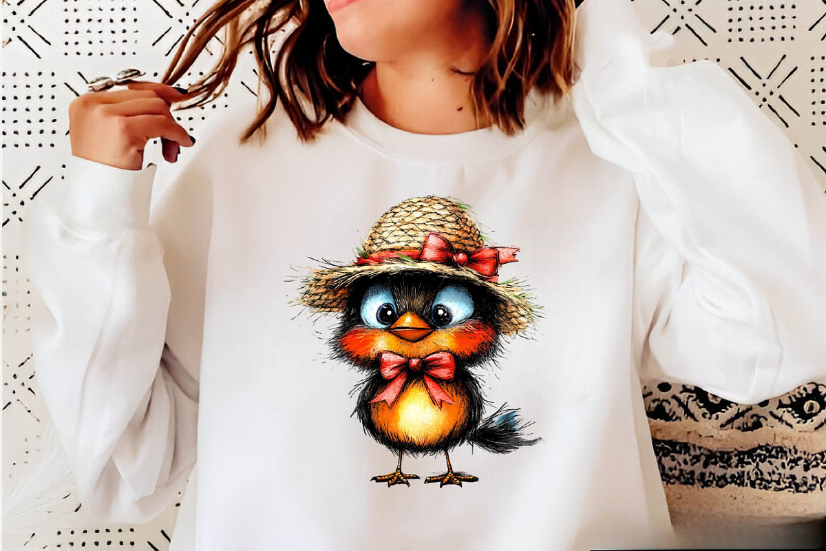 Spring Cute Baby Birds Sublimation C, an Illustration by SVGArt (Photo 9 of 9)