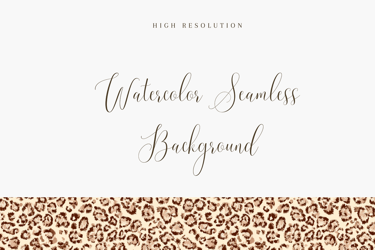 Leopard Seamless Pattern Sepia Tones, a Pattern Graphic by Pati Charm Studio (Photo 3 of 8)