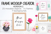 Frame Mockup Creator Bundle, a Product Mockup by Pixomize (Thumbnail 3 of 7)