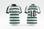 Soccer Uniform | Jersey  Mockup, a Shirt Mockup by Jiwstudio (Thumbnail 5 of 6)