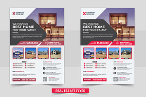 Real Estate Home Sale Flyer Template