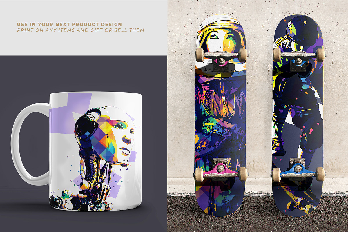 Pop Art PS Action, an Action Add-On by IndWorks Design (Photo 8 of 10)