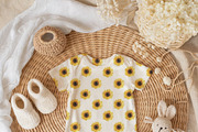 Watercolor Sunflowers Bundle PNG, a Decorative Illustration by PatternPalette (Thumbnail 11 of 12)