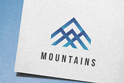 Mountains Logo, a Branding & Logo Template by IKarGraphics (Thumbnail 1 of 3)